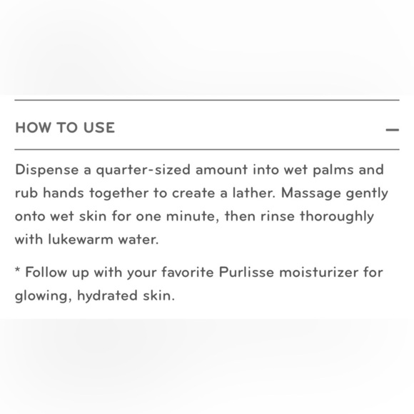 Purlisse Blue Lotus 4 in 1 Cleansing Milk Deluxe Travel Size Sample - Picture 4 of 11